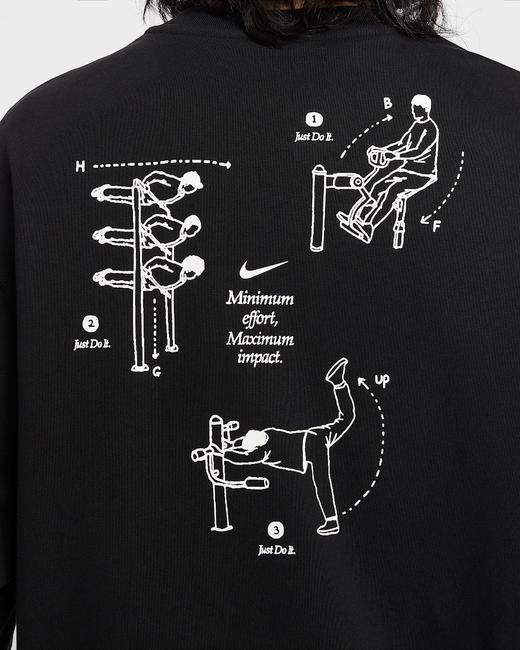 Nike耐克 Sportswear 男子法式毛圈圆领运动衫IO2731-010 商品图3