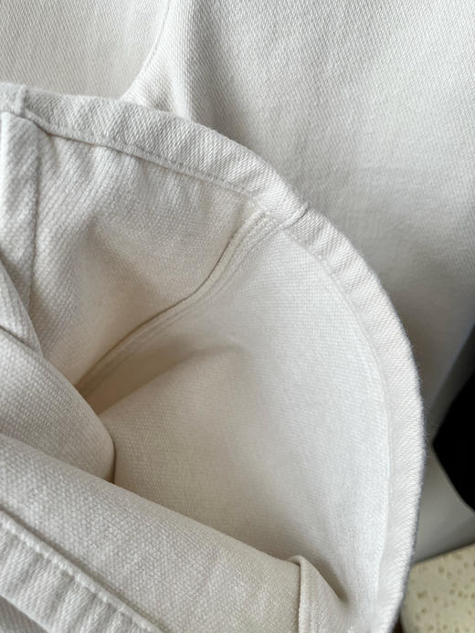 【时髦廓形】噢蜜ooomeooo加绒高弹宽腿牛仔裤 商品图13