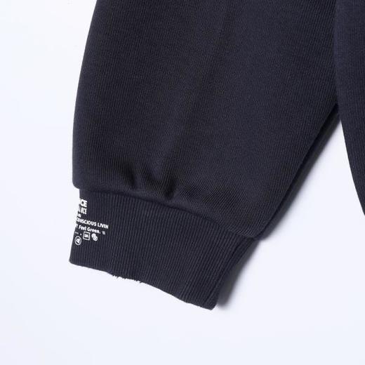 SDSA男士秋冬新款痞帅男装潮牌简约撞色印花圆领卫衣百搭时尚上衣 商品图3