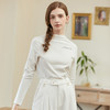 Famecoco范可儿长袖T恤印花半高领长袖打底衫上衣女F225BB004 商品缩略图3