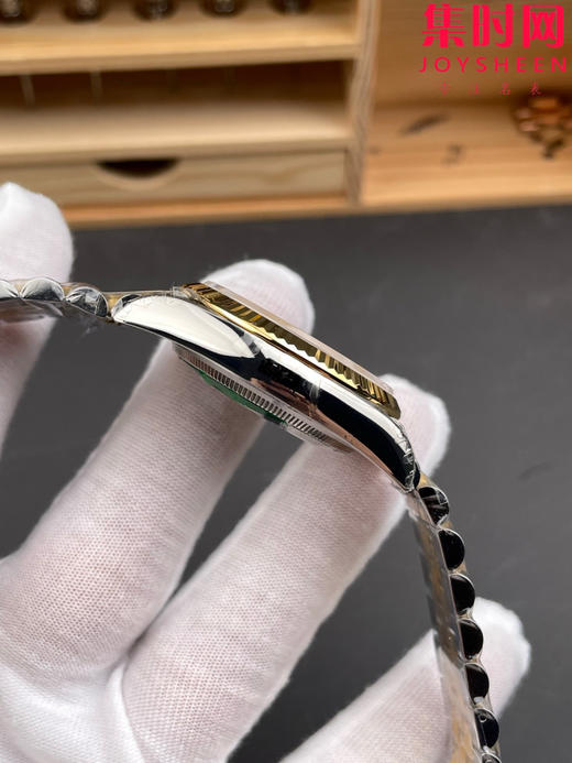 劳力士 VS日志36系列 间金款36mm 男士腕表 3235机 五珠带 表径36mm 小手腕福音 商品图5