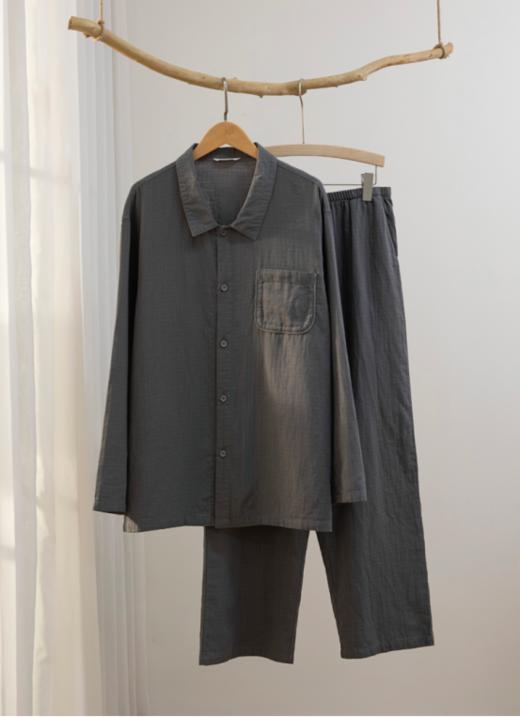 🌸【布衣·都市情侣款套装家居服】寓意圆满的千金波点温婉睡衣🥳软过羊绒🐑的棉双层纱 全网纱布类鼻祖👴最高品质尘埃价❣️可货比100家亲身感受‼️ 商品图6