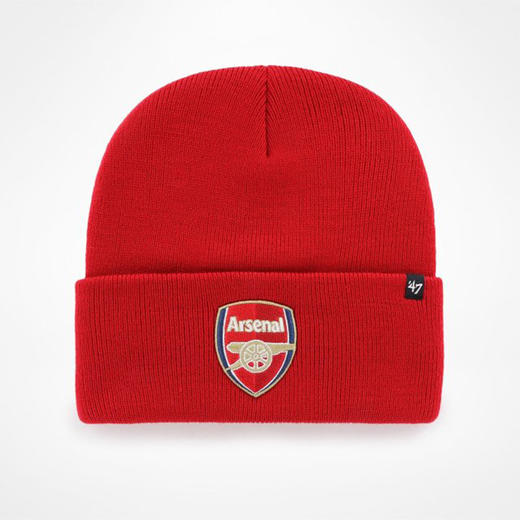 【官网同款】阿森纳足球俱乐部 | 新款红色毛线帽秋冬保暖针织帽 商品图0