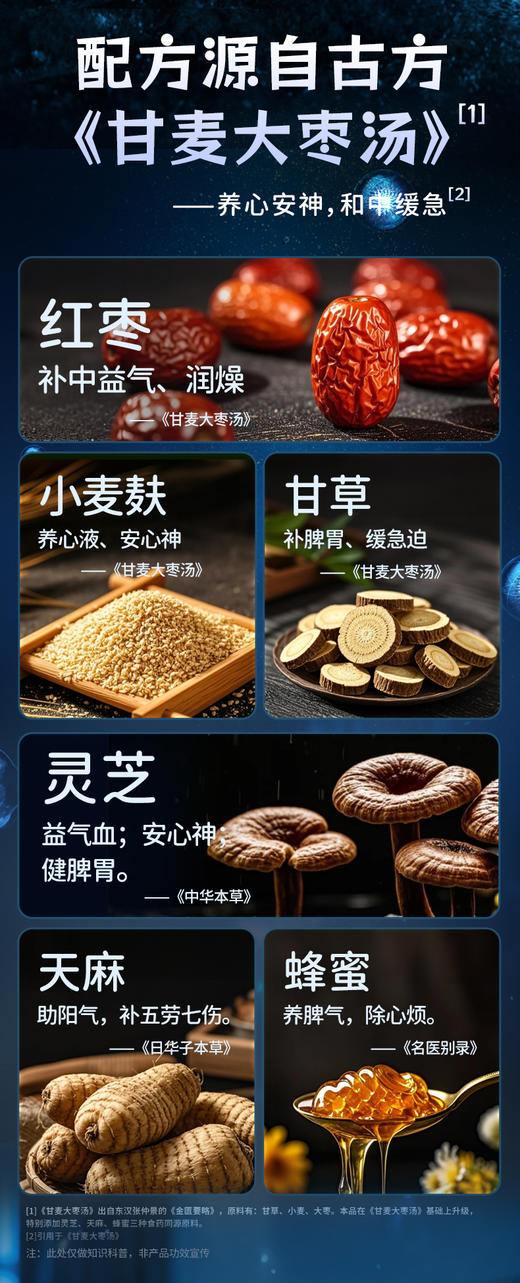 【新品上新】3盒*江中食疗晚安浓缩饮  共60条 2025年10月生产 保质期12个月 商品图3