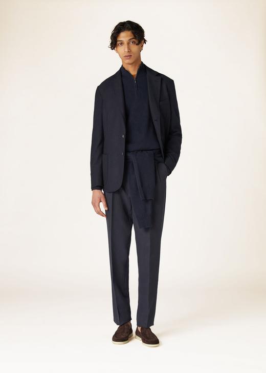 「21款可选」Loro Piana 羊毛/羊绒/弹力/法兰绒全麻衬单西 商品图6