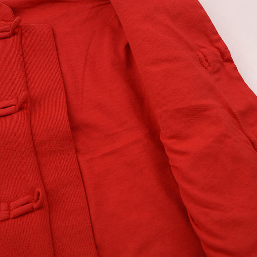 棉果果冬季新品新年款中国红喜庆节日氛围男童女童马甲中国风马甲M502171225780 商品图5