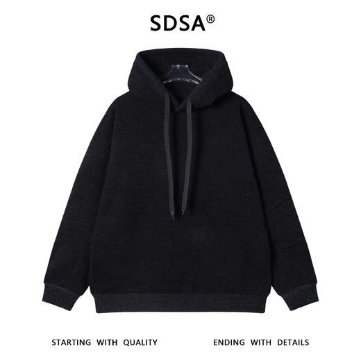 52099SDSA男士秋冬新款痞帅男装美式复古抽绳连帽卫衣百搭时尚套头上衣 商品图1