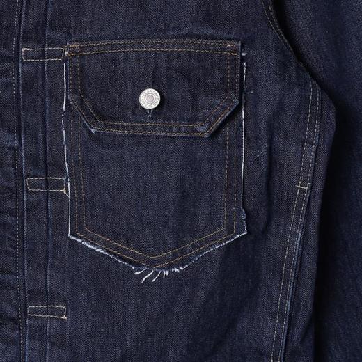 SDSA男士秋冬新款痞帅男装韩版简约拼接撞色翻领夹克外套百搭时尚 商品图2