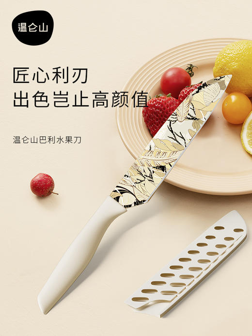 💥💥19.9元秒杀【Velosan温仑山巴利水果刀5寸】 刀口锋利，切果不留汁  自带镂空刀套，通风沥水便于收纳  0329返团 商品图10