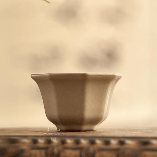 问鼎哥窑碎玉传世款八方杯 商品图0