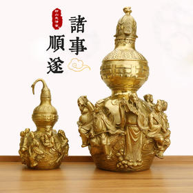 铜八仙葫芦摆件