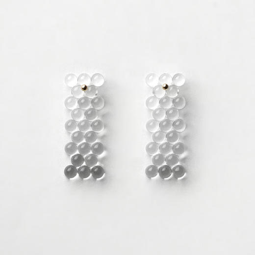 订购20周到｜BUBUN-organ #8-冷工玻璃 耳环［日本设计师］ 商品图1