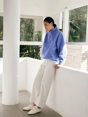 摇粒绒的踏实暖意🔵🤍