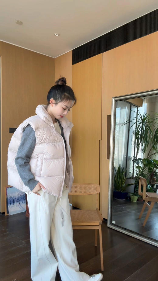 【时髦廓形】噢蜜ooomeooo加绒高弹宽腿牛仔裤 商品图6