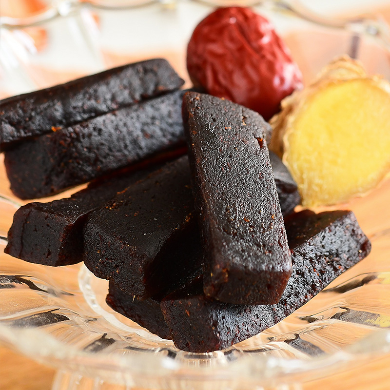 朴食有方姜枣糕乌枣糕 日常休闲健康养生小零食