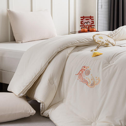 多喜爱 美眠康 如意锦鲤大豆春秋被/冬被/子母被 商品图1