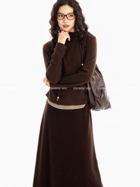 【门店同款】ENJOY冬季“游牧漫寻”假两件带帽上衣 167695449