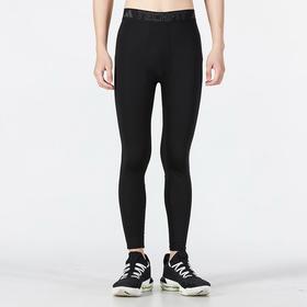 Adidas阿迪达斯运动裤男子紧身裤训练高弹足球紧身裤 HM6061