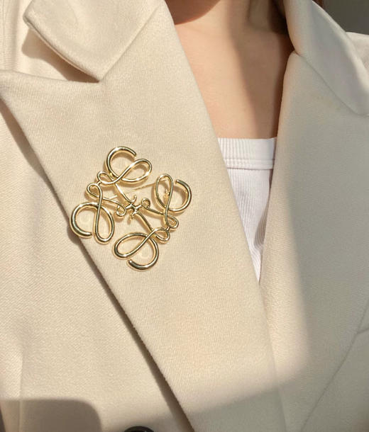 YS12-罗意威 标志图案 黄铜胸针（XK） 商品图14