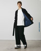 Wonder几合系列-羊毛短袍外套-海军蓝 Robe Coat 商品缩略图3