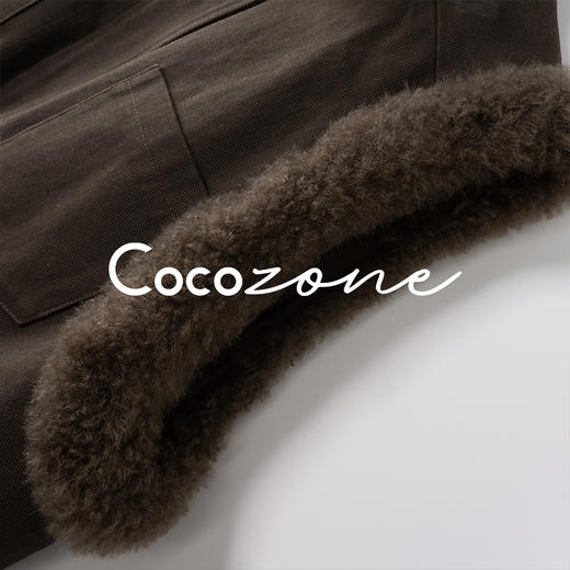 COCO ZONE 刘一一  【100棉】立领复古老钱风马甲 CD2A2001 商品图3