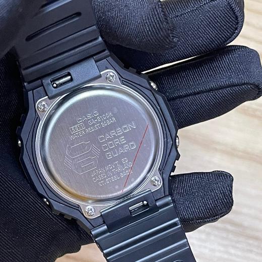 CASIO卡西欧G-SHOCK八角农家橡树碳纤维核心石英机芯 男女情侣款手表 商品图4