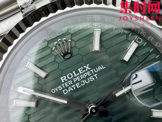 劳力士 VS日志41系列 VS日志V1版 绿格纹 男士腕表 3235机 五珠带 表径41mm 商品图3