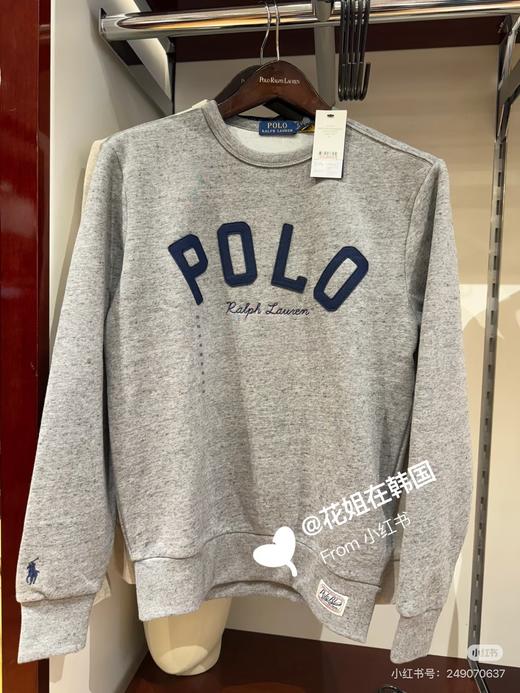 RL 秋冬加绒刺绣圆领套头卫衣 PT-1202 商品图5