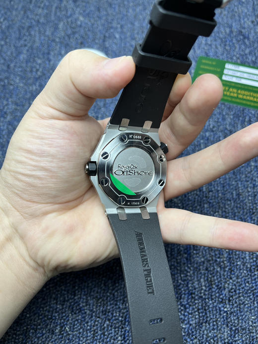 原装订制版！硬货来啦！分分钟让你中毒！世界上zui MAN的男表系列，没有之一，AP爱彼 皇家橡树离岸型，型号15703，出自当代zui伟大的钟表大师（没有之一）尊达之手！ 商品图6