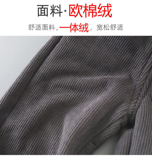 【YW】无忧购69元2件（拍大一码）欧棉绒儿童加绒裤子秋冬宝宝加厚保暖休闲外穿长裤（截单后3-5天发货) 商品图4