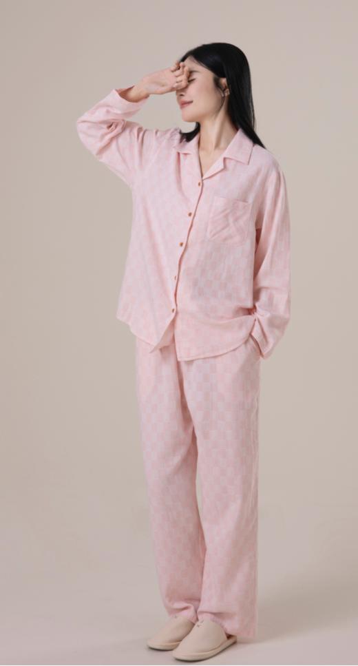 👏 【格调家·巴洛克风长袖情侣款家居服套装】 松弛作家的睡衣，温润不燥 🥳软过羊绒🐑的棉双层纱，全网纱布类鼻祖👴最高品质尘埃价❣️可货比100家亲身感受‼️ 商品图5