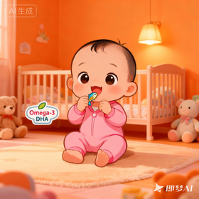 宝宝0-6个月DHA补充全攻略！选对"脑黄金"，宝宝聪明翻倍