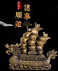 铜一帆风顺船摆件 商品缩略图0