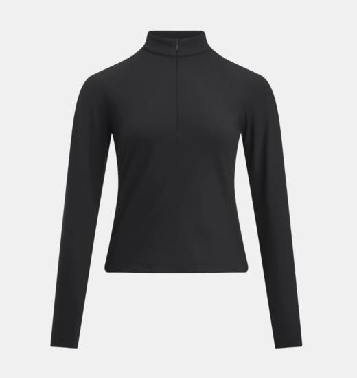 【柔感系列】安德玛女子UA Meridian SC半高领上衣6010110-001 商品图0