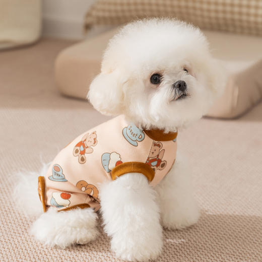 【萌宠甜品派对穿搭❗️化身萌系小宝贝】小狗狗衣服秋冬宠物绝育服包肚衣母狗护肚子睡衣防着凉舒适护肚衣。hc 商品图2