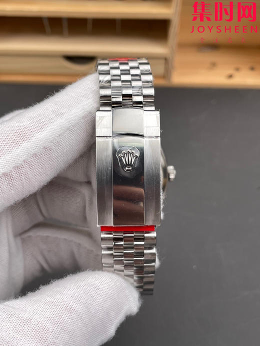 劳力士 VS日志36系列 棕榈叶绿盘36mm 男士腕表 3235机 五珠带 表径36mm 小手腕福音 商品图7