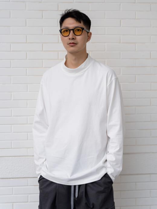 GYOZA PASTA/GP25AW-C051/纯棉半高领长袖T恤卫衣打底衫270g 商品图1