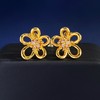 YS06-梵克雅宝 花卉设计18K金耳环（XK） 商品缩略图5