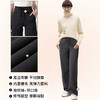 官网399！蕉家秋冬宽松显瘦垂顺直筒瑜伽保暖阔腿裤高腰空气层加绒休闲卫裤女士 商品缩略图1