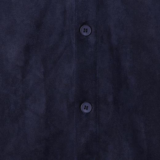 WT271SDSA秋冬新款痞帅男装休闲简约拼接撞色纽扣开衫假两件卫衣百搭 商品图3