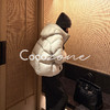 COCO ZONE 刘 一一 “初雪”90白鹅绒拉链连帽鹅绒服 CD2A2754 商品缩略图2