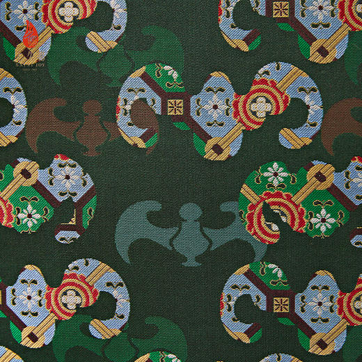 【上久楷 X 恭王府】宋锦腋下包彩画蝙蝠XB3B105204001 商品图8