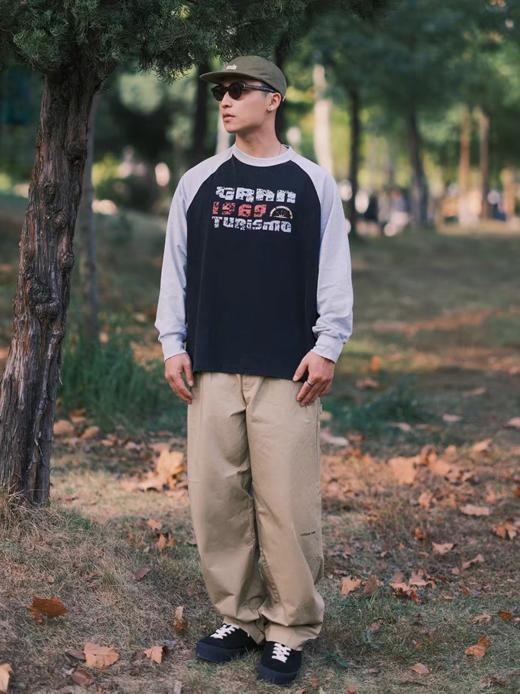 GYOZA PASTA/GP25AW-C059/日系复古休闲工装裤 商品图2