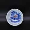 歳合山房俞强款青花秋江泊舟图儒士杯 商品缩略图2
