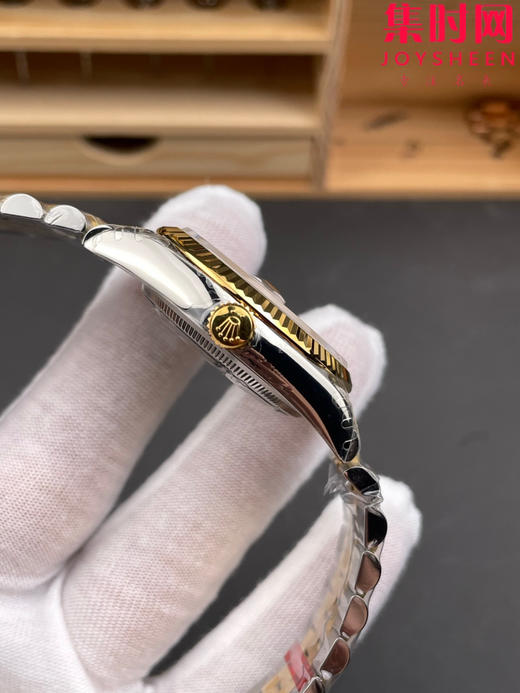 劳力士 VS日志36系列 间金款36mm 男士腕表 3235机 五珠带 表径36mm 小手腕福音 商品图3