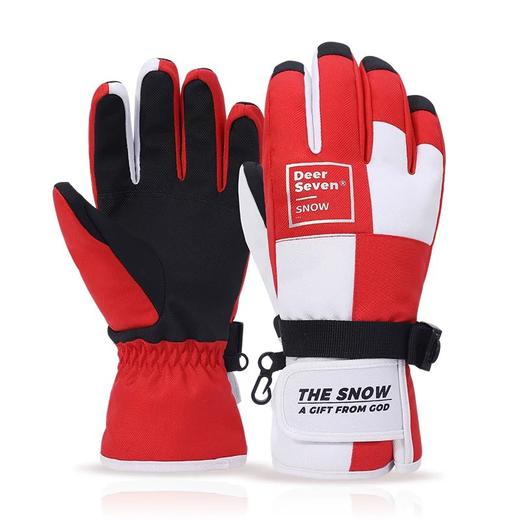 G652 可触屏防风防水3色滑雪手套 商品图3