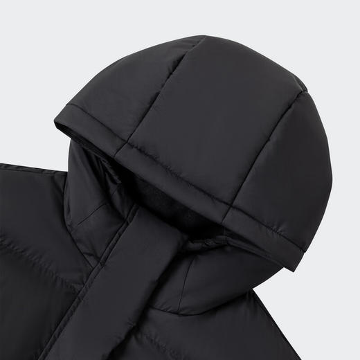 阿迪达斯adidas女子防风保暖运动休闲中长款连帽羽绒服JV6197 商品图2
