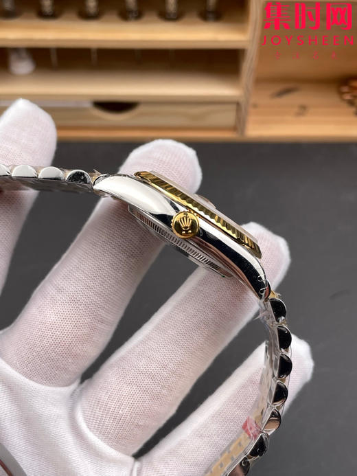 劳力士 VS日志36系列 间金款36mm 男士腕表 3235机 五珠带 表径36mm 小手腕福音 商品图3