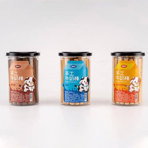 韧性手指饼干手工牛奶棒巧克力棒240g 商品图0