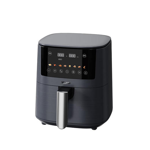 海尔（Haier）空气炸锅4.5L家用多功能无油烟电炸锅不沾低脂煎炸炸鸡炸薯条 HA-E4510S触控款 商品图1